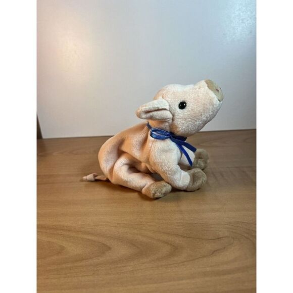 TY Beanie Baby - KNUCKLES the Pig (5 inch) 1999 - Picture 4 of 8